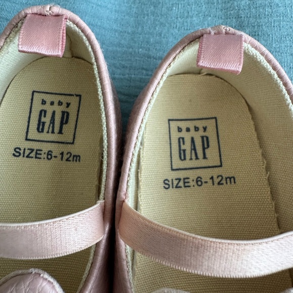 🛎️ Clearance Gap Baby Bunny Shoes Rose Color Size 6-12 Months - Picture 4 of 6